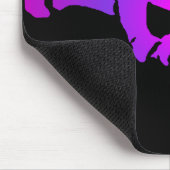 吸血鬼のガーリーなスカル マウスパッド (コーナー)