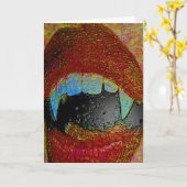 吸血鬼のキス カード (黄色い花)