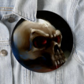 吸血鬼のスカル 缶バッジ (インサイチュ)