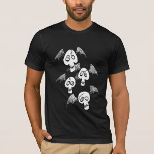 吸血鬼のスカル Tシャツ
