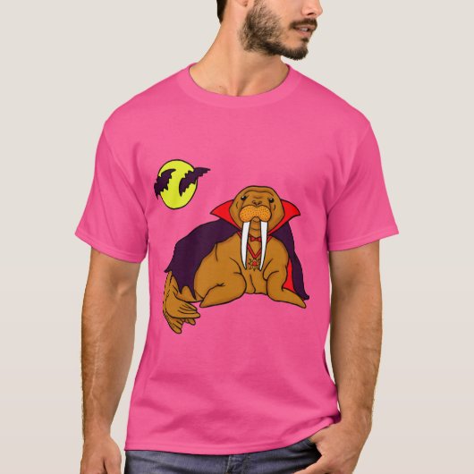 吸血鬼のセイウチ Tシャツ (正面)