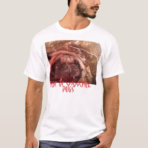 吸血鬼のパグのワイシャツの証拠 Tシャツ