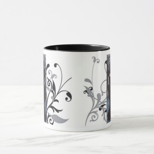 吸血鬼のマグのゴシック様式マグの暗い9月のマグ マグカップ (中央)