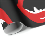 吸血鬼の不気味な怪物 ラッピングペーパー (ロールコーナー)