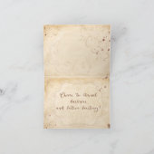 吸血鬼の冬至の挨拶（小） シーズンカード (内部)