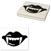 吸血鬼の口 ラバースタンプ (押印)