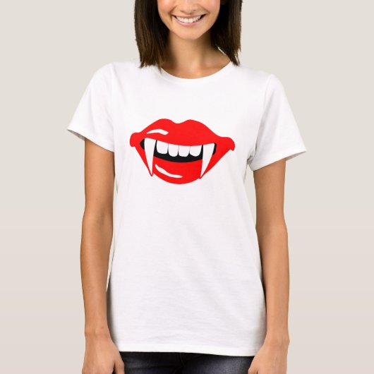 吸血鬼の口 Tシャツ (正面)