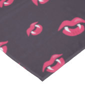 吸血鬼の唇および牙のパターン テーブルクロス (アングル)