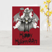 吸血鬼の変形 カード (黄色い花)