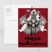 吸血鬼の変身 ポストカード (正面/裏面)