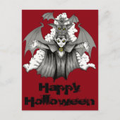 吸血鬼の変身 ポストカード (正面)