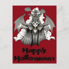 吸血鬼の変身 ポストカード