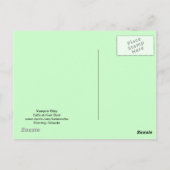 吸血鬼の子猫の郵便はがき ポストカード (裏面)