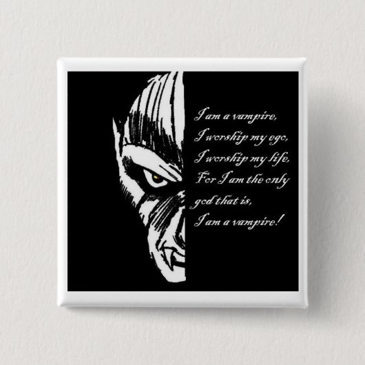 吸血鬼の宣誓Pin D+バッジ 缶バッジ (正面)