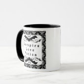 吸血鬼の惚れ薬のハロウィンのマグ マグカップ (正面左)