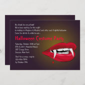 吸血鬼の招待状 招待状 (正面/裏面)