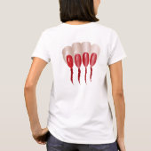 吸血鬼の指 Tシャツ (裏面)