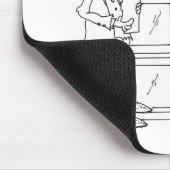 吸血鬼の漫画5319 マウスパッド (コーナー)