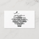 吸血鬼の猫は犬を飼っています。色を戻す 名刺 (正面)