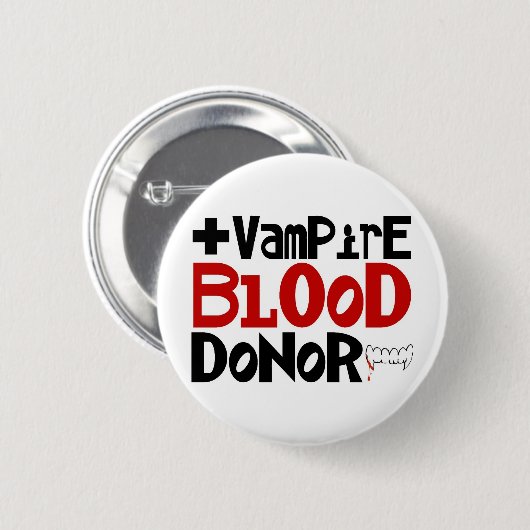 吸血鬼の献血者 缶バッジ (正面&裏面)