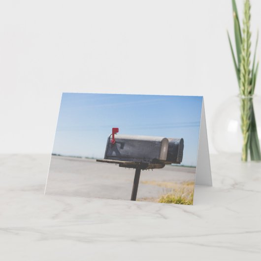 吸血鬼の町のポスト カード (正面)