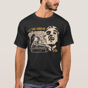 吸血鬼の秘密-自由なゾンビに勝って下さい! Tシャツ
