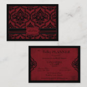 吸血鬼の花嫁の名刺 名刺 (正面/裏面)