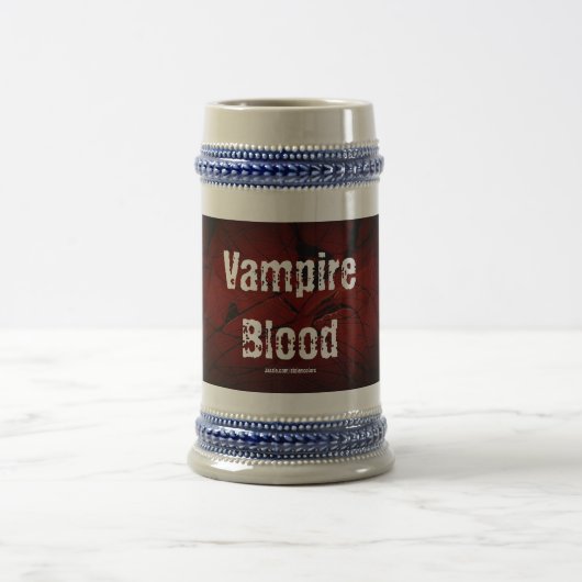 吸血鬼の血のマグ ビールジョッキ (中央)