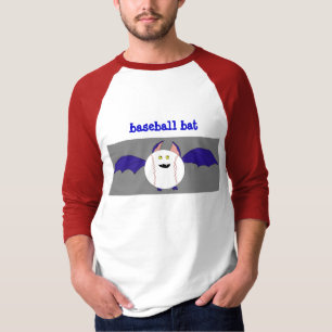 吸血鬼の野球用バットの服装 Tシャツ