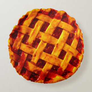 吸血鬼はさくらんぼパイ装飾用クッションを引込めます ラウンドクッション