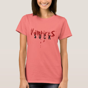 吸血鬼は吸います Tシャツ