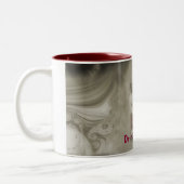 吸血鬼は私をマグ飲みます ツートーンマグカップ (左)