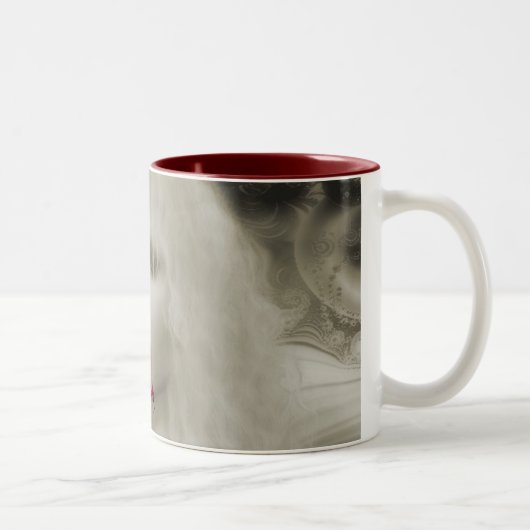 吸血鬼は私をマグ飲みます ツートーンマグカップ (右)