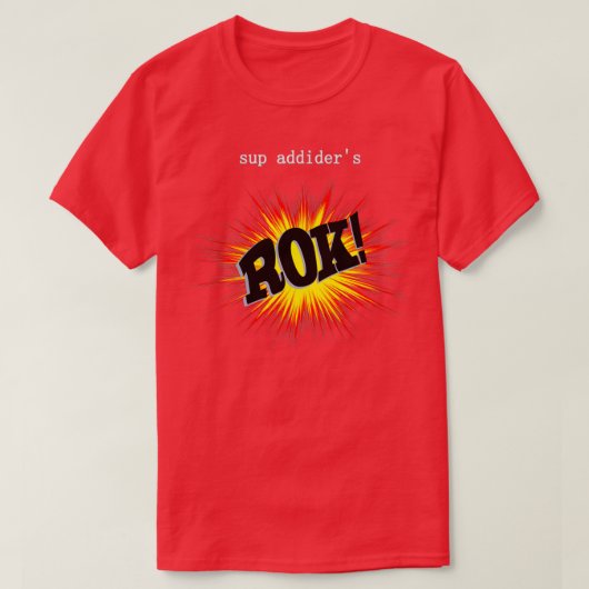 吸血鬼への挨拶 Tシャツ (デザイン正面)