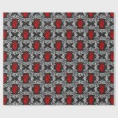 吸血鬼アモーア模様 ラッピングペーパー (フラット)