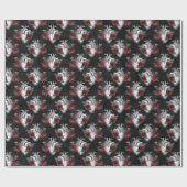 吸血鬼アモーア模様 ラッピングペーパー (フラット)