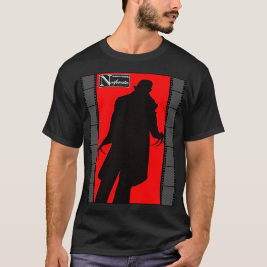 吸血鬼ノスフェラトゥ恐怖Tシャツ Tシャツ (正面)