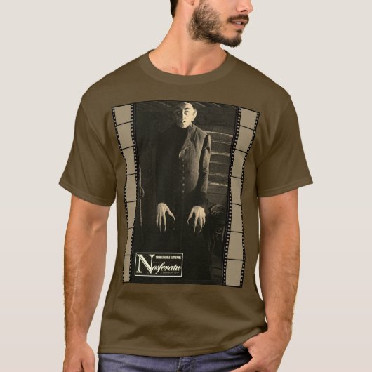 吸血鬼ノスフェラトゥ Tシャツ (正面)