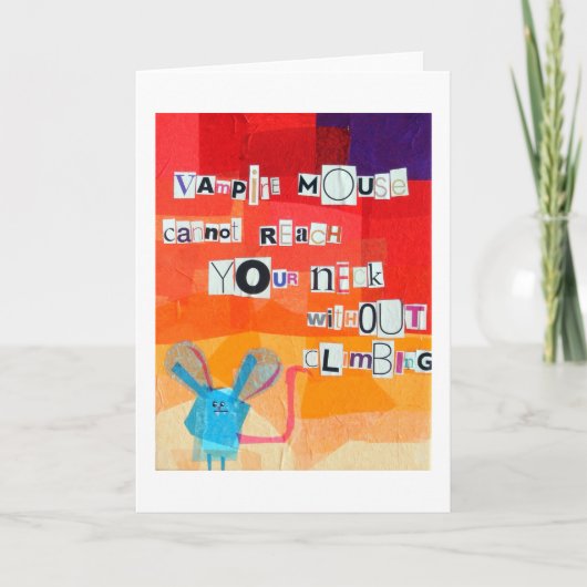 吸血鬼マウス カード (正面)