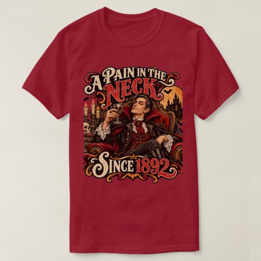 吸血鬼ユニセックスTシャツ Tシャツ (デザイン正面)