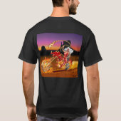 吸血鬼反逆の少女:火山からの脱出 Tシャツ (裏面)