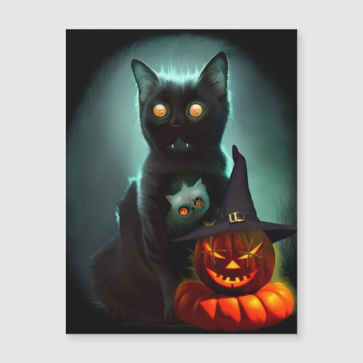 吸血鬼猫と魔術師パンプキン ハロウィン サルレアル (正面)