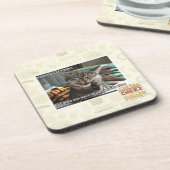 吸血鬼猫のスマイル コースター (左側)