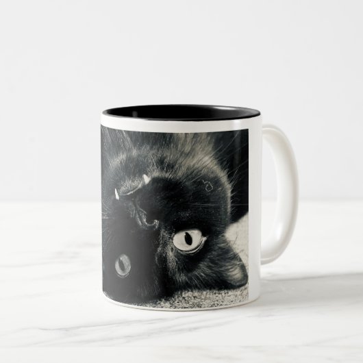 吸血鬼猫 ツートーンマグカップ (正面右)