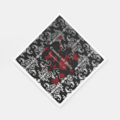 吸血鬼結婚のエレガントゴシック スタンダードランチョンナプキン (角)