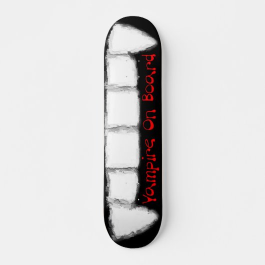 吸血鬼船上に スケートボード (正面)