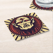 吸血鬼 スクエアペーパーコースター (アングル)