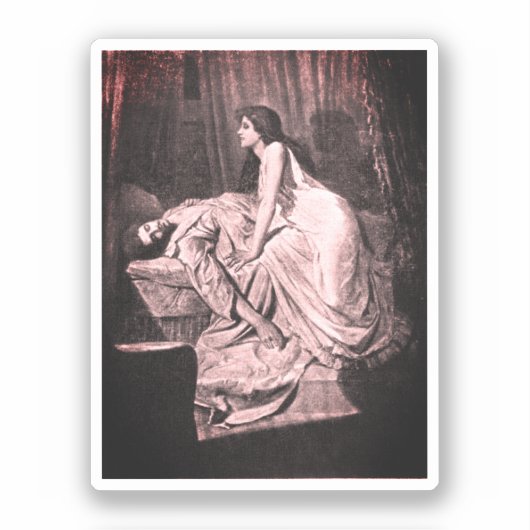 吸血鬼（フィリップ・バーン=ジョーンズ、1897年） シール (正面)