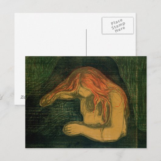 吸血鬼 ポストカード (正面/裏面)