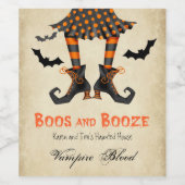 吸血鬼 ワインラベル (シングルラベル)